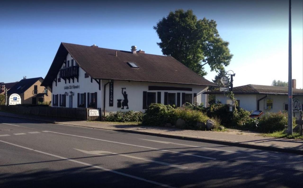 Pension Alte Schmiede Greifswald Exterior foto