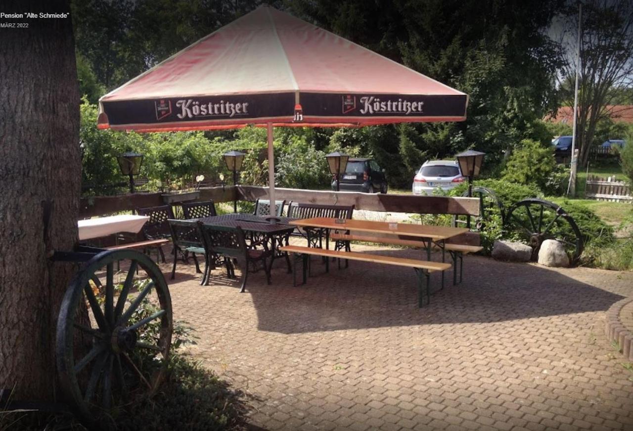 Pension Alte Schmiede Greifswald Exterior foto